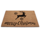 Natural Coir Doormat 28 in. x 18 in. Indoor and Outdoor Coir Mat Decoration