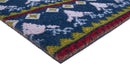 Doormat Natural Coir Printed 28 in. x 18 in. Anti Slip Indoor and Outdoor Coir Mat