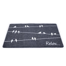"Relax" Rubber Non-Slip 30'' x 18'' Indoor Outdoor Doormat