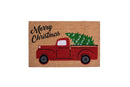 Merry Christmas Coir mat 28 in. x 18 in. Anti Slip Merry Christmas Front Doormat for Indoor Outdoor