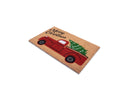 Merry Christmas Coir mat 28 in. x 18 in. Anti Slip Merry Christmas Front Doormat for Indoor Outdoor