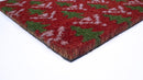 Christmas Tree Collection 28 in. x 18 in. Anti Slip Indoor and Outdoor Coir Mat