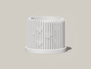 Modern Heart-Shaped Planter with Drainage & Saucer – Unique Valentine’s Day Gift for Plant Lovers, 3d Printed Planter Home Hosting Decor,