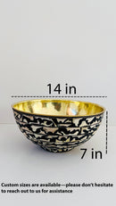 Handmade Bone Inlay Sink - Custom Sink