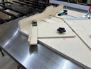 FLAGSHIP TABLE SAW SLED PLANS with PAPER TEMPLATES - Full Size