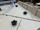 FLAGSHIP TABLE SAW SLED PLANS with PAPER TEMPLATES - Full Size