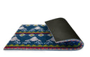 Doormat Natural Coir Printed 28 in. x 18 in. Anti Slip Indoor and Outdoor Coir Mat