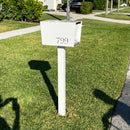 The Original UptownBox in ARCTIC WHITE - Modern Mailbox