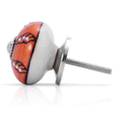 Tomatoed 1-29/50 in. Red Cabinet Knob (Pack Of 5)