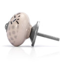 Mascot Hardware Charlotte 1-3/5 in. Dotted Blue Drawer Cabinet Knob