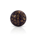 Mascot Hardware 1-1/2", 38mm, Golden Over Blue Drawer Cabinet Round Knob