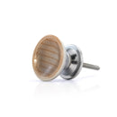 Mascot Hardware Arrow Pattern 1-4/7 in. Cupped Drawer Cabinet Knob