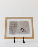 Pondering Faces - Artist's Original Artwork