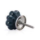 Mascot Hardware Fluted 1-2/3 in. (42mm) Sea Green Drawer Cabinet Knob