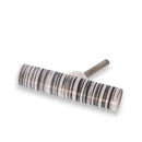 Mascot Hardware Hammer 2-2/5 in. (60mm) White & Black Drawer cabinet Knob
