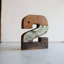 Handmade Wooden Numbers