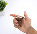 Mascot Hardware Fusion Striped 1-3/10 in. (33mm) Cream & Brown Drawer Cabinet Knob