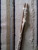 Striped Raw Silk Pillow