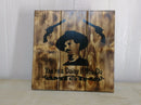 Doc Holliday wall art box.