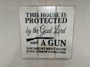 "This House" wall art box.