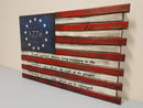 Dual Compartment Small American Flag Gun Concealment Case