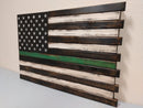 Large American Flag Gun Concealment Case with 2 Compartments