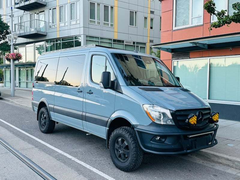 SPRINTER 144" LOW ROOF STEALTH ROOF RACK