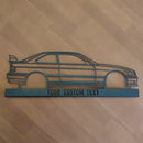 E36 Metal Stand Silhouette - NC0950