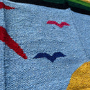 Coronado Sailboat Mexican Blanket