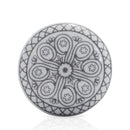 Mascot Hardware Antique Flower 1-1/2 in. Grey Cabinet Knob (Pack of 10)