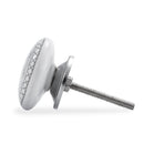Mascot Hardware Antique Flower 1-1/2 in. Grey Cabinet Knob (Pack of 10)