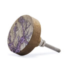 Mascot Hardware Thunder Crack 1-7/10 in. Wooden Round Knob (Pack of 10)