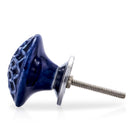 Diagonaled 1-37/50 in. Blue Cabinet Knob (Pack of 10)