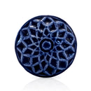 Diagonaled 1-37/50 in. Blue Cabinet Knob (Pack of 10)