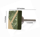 Mascot Hardware Garden Grove 1-1/2 in. Green Cabinet Knob (Pack of 10)