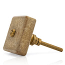 Mascot Hardware 1-1/2 in. Square Marble Drawer Cabinet Knob