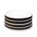 Mascot Hardware Brick Bond Cream Wooden Coaster Set of 4