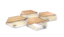 Mascot Hardware Fusion Hexagon Wood & Resin Coaster set of 4