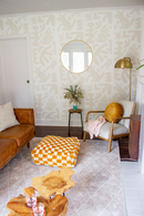 Abstract Animales Wallpaper, white and neutral
