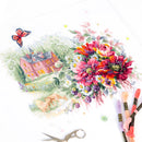 The Old Manor Counted Cross Stitch Kit by Magic Needle 210-209