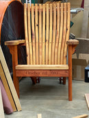 Classic Adirondack Chair, New Comfort Design 3-D Plans