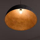 Dome Oxidized Copper Pendant Light