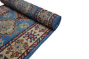 Hand-Knotted Afghani Kazak Wool Rug – 2’0″  x  5’10″