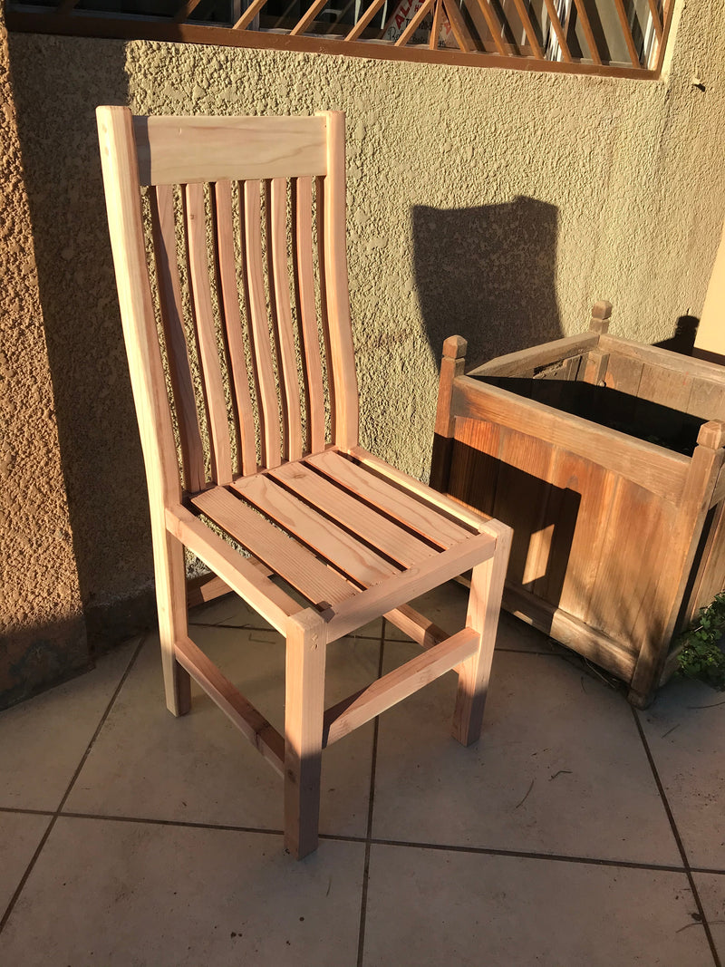 Farmhouse Redwood Dining Chair