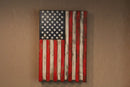 Large Vertical Hanging American Flag Gun Concealment Case