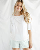 Naked Modal Boatneck Tee | Last Chance