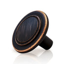 1-2/9 in. Round Cabinet Knob (10-Pack)