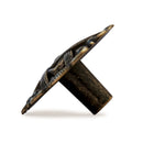 Weave 1-1/2 in. Antique Brass Round Cabinet Knob (10-Pack)