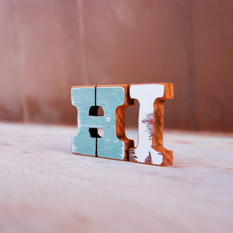 Little Wooden Letters