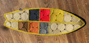 Art Fish Mini Surfboard Wall